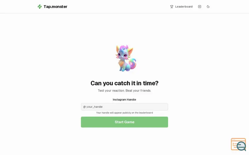 Screenshot of Tap.monster