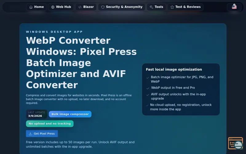 Screenshot of Pixel Press