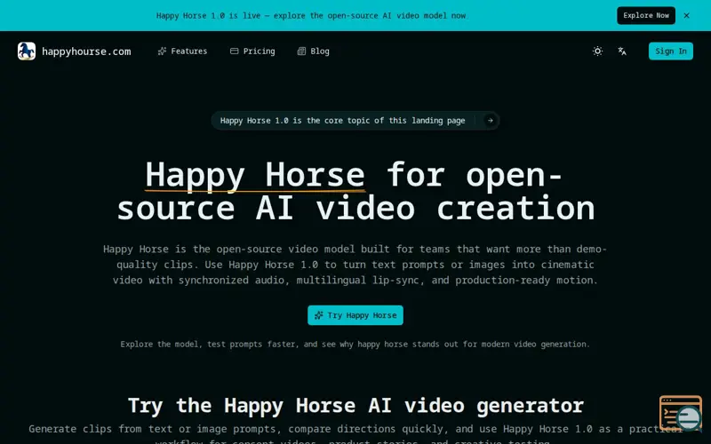 Screenshot of Happy horse