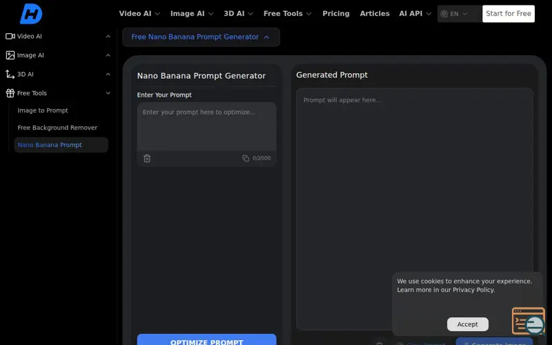Screenshot of heydream.im