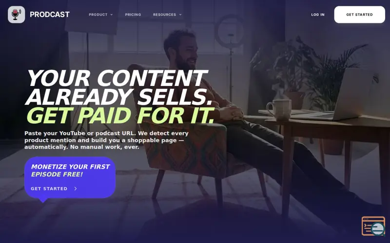 Screenshot of Prodcast Studio