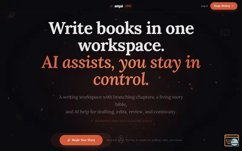 Screenshot of arqai.app