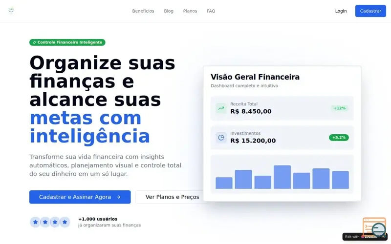 Screenshot of Brilho no Bolso