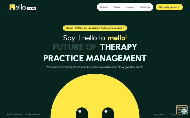 Screenshot of MelloMinds