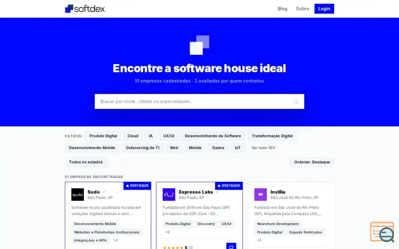 Screenshot of Softdex