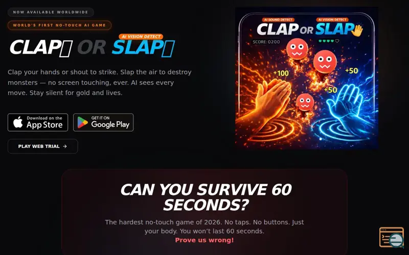 Screenshot of Clap or Slap