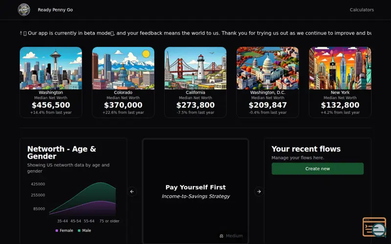 Screenshot of Ready Penny Go!