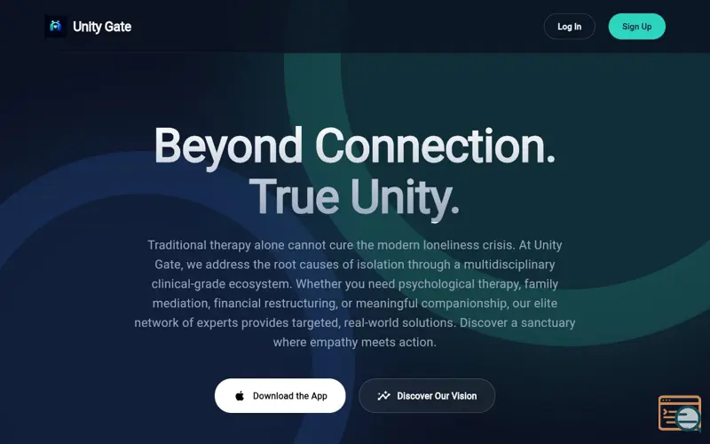 Screenshot of Unity Gate