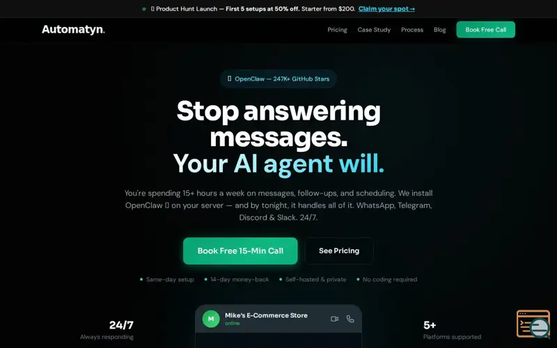 Screenshot of Automatyn