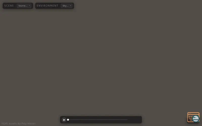 Screenshot of Playcanvas and Gracia 4dgs