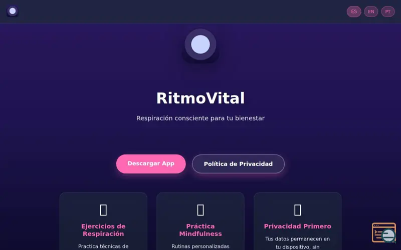 Screenshot of Vital Rhythm