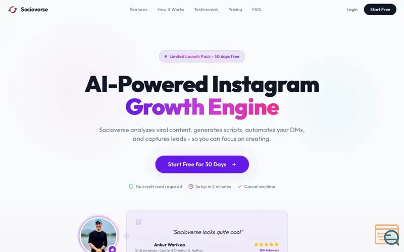 Screenshot of Socioverse