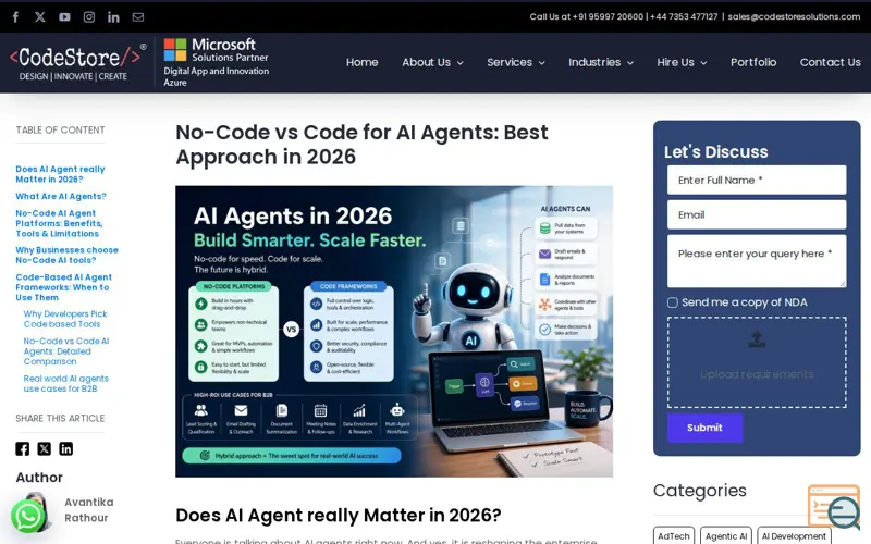Screenshot of Mobile App & Web App Development