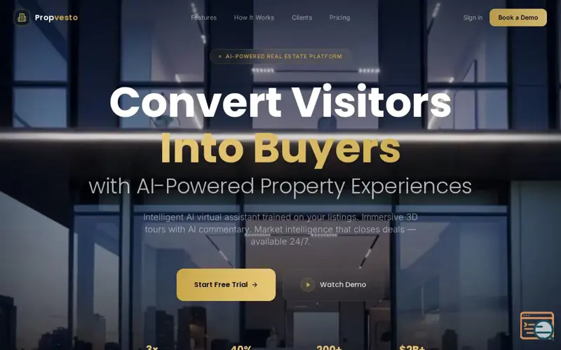 Screenshot of Propvesto