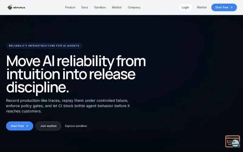 Screenshot of Sepurux