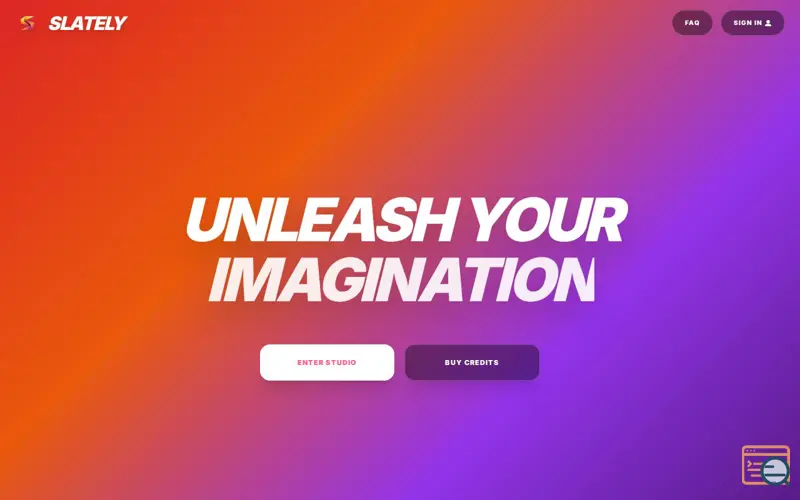 Screenshot of Slately