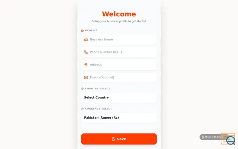 Screenshot of Easy Bill