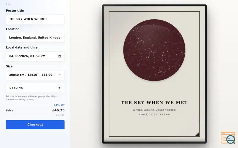Screenshot of Starframer.com