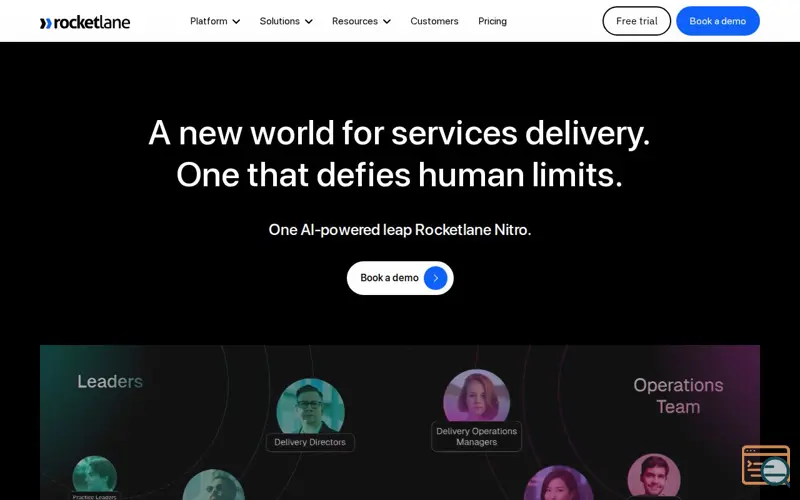 Screenshot of Nitro by Rocketlane