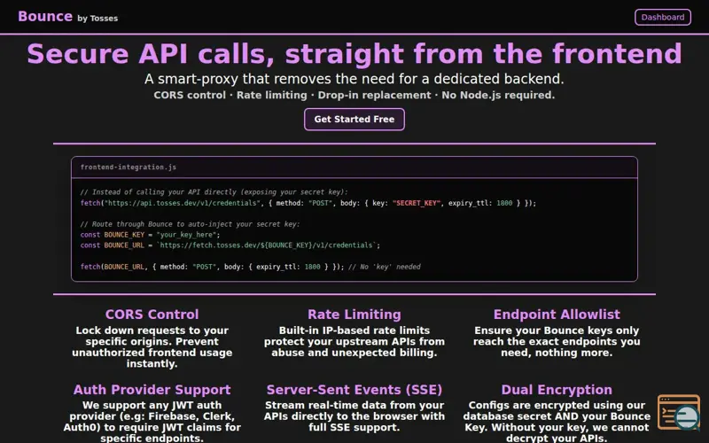 Screenshot of Bounce