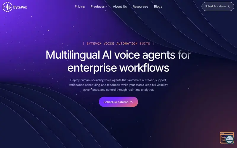 Screenshot of ByteVox