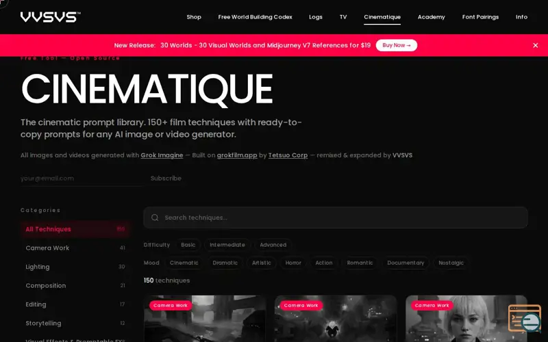 Screenshot of VVSVS Cinematique