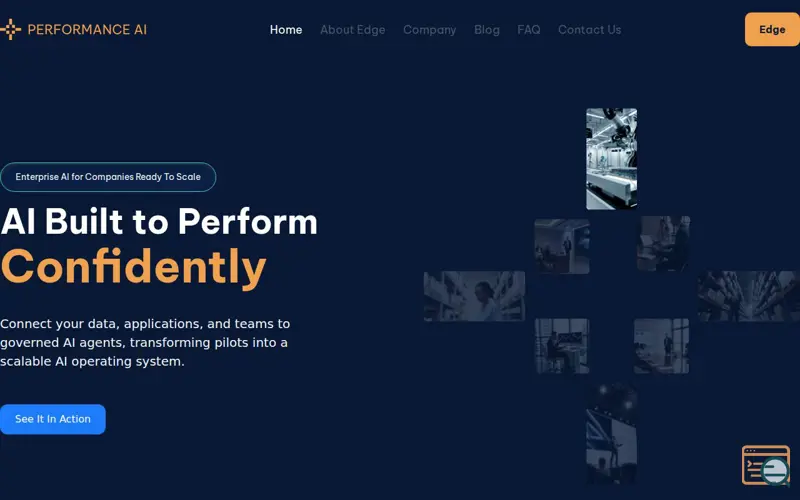 Screenshot of Performance AI Edge