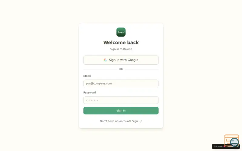 Screenshot of CFO Agent for Industrial SMBs