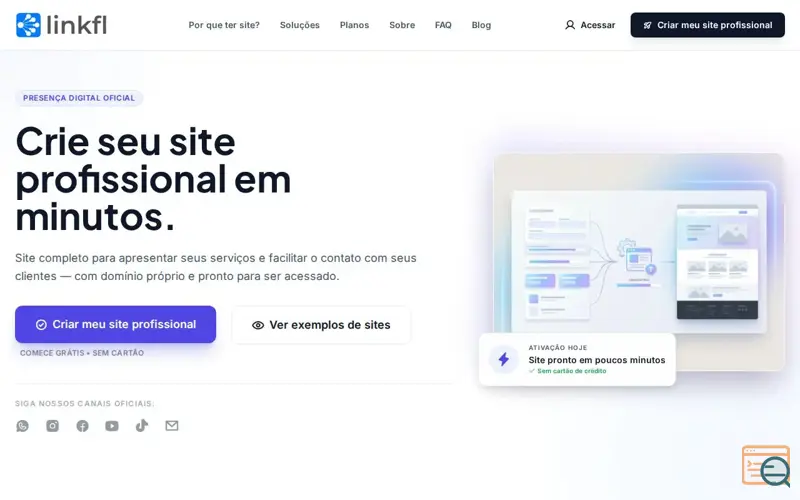 Screenshot of LinkFL