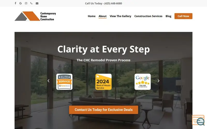Screenshot of Engineering-First Home Design-Build