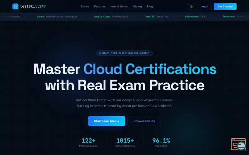 Screenshot of testSkill247