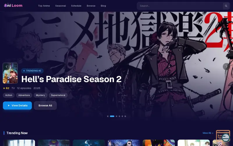 Screenshot of AniLoom 