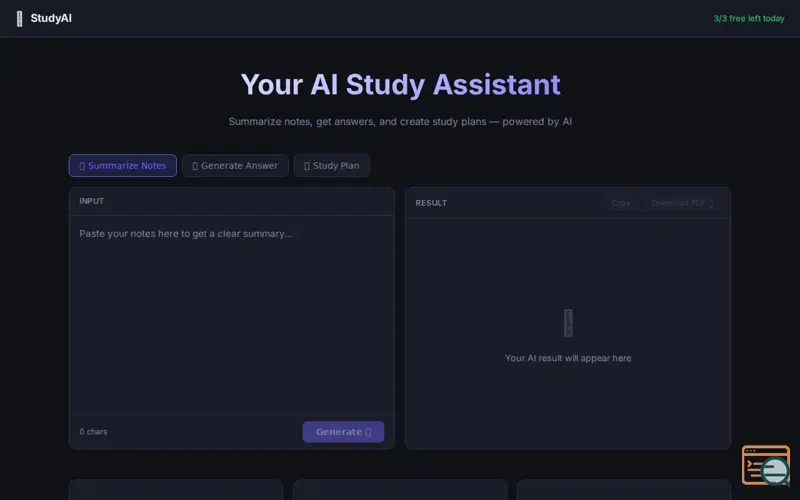 Screenshot of ai_study_helper