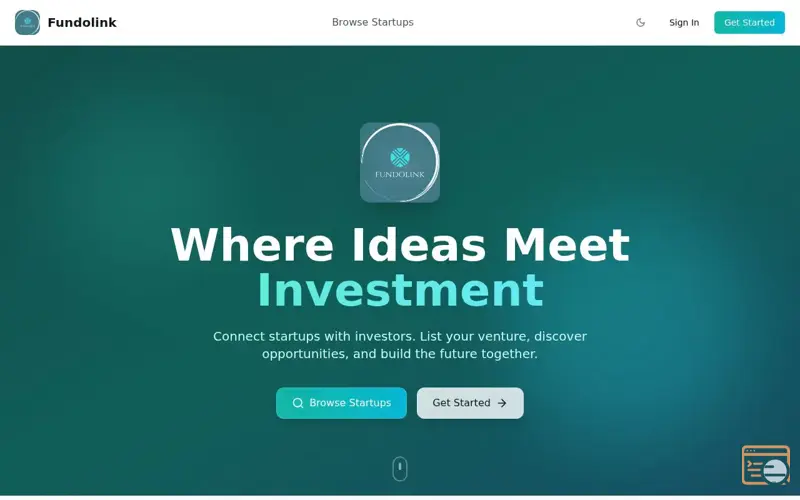 Screenshot of Fundolink