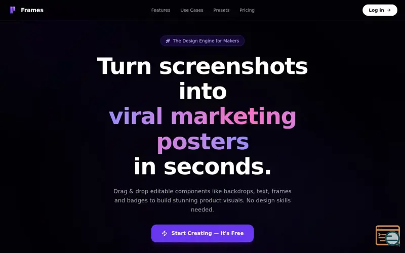 Screenshot of Frames