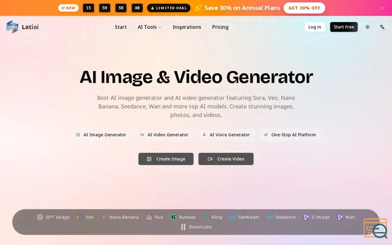 Screenshot of Latiai