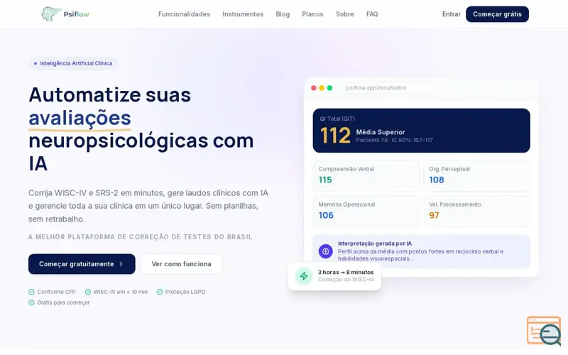 Screenshot of PsiFlow