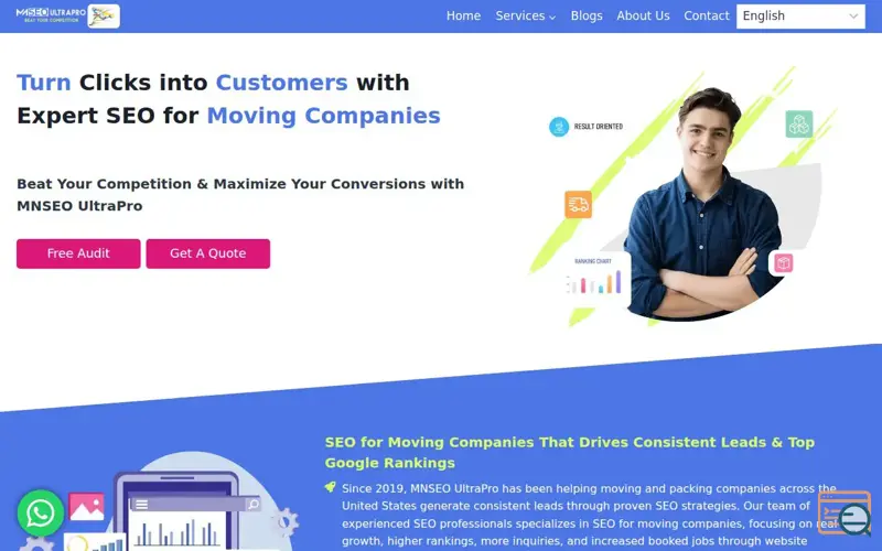 Screenshot of MNSEO UltraPro