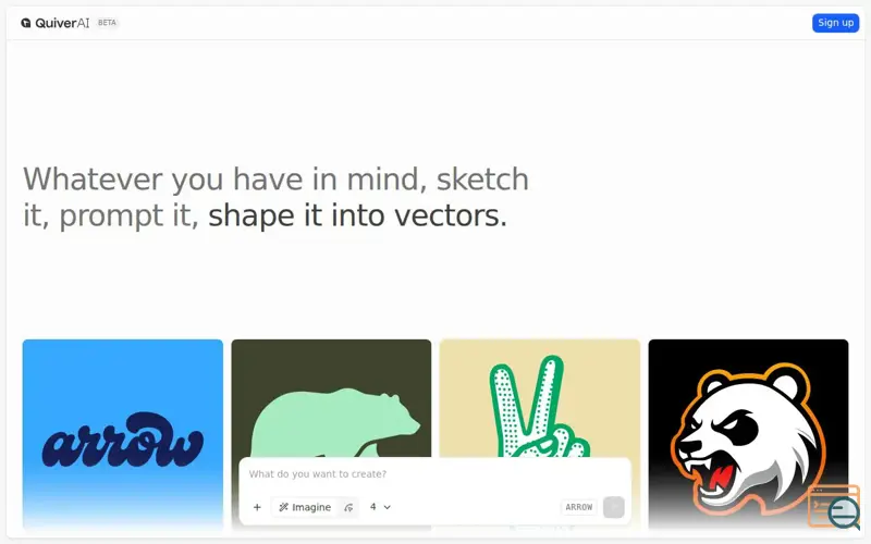 Screenshot of Quiver