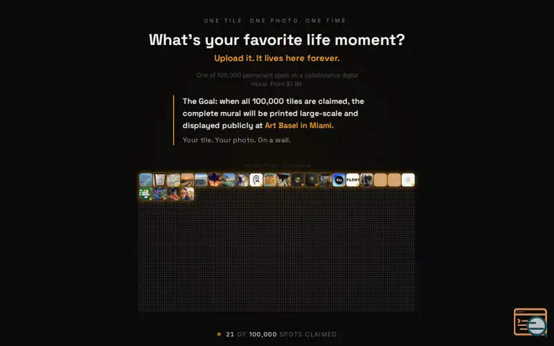 Screenshot of Onetile