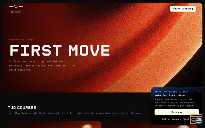Screenshot of First Move