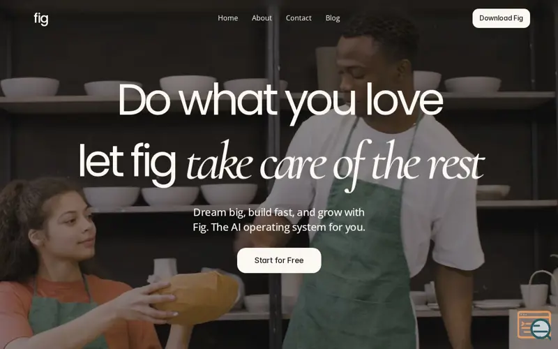 Screenshot of Fig AI