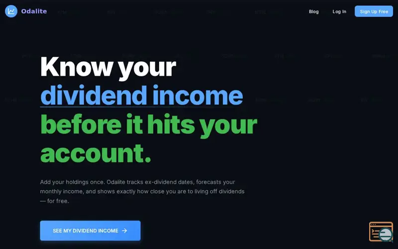 Screenshot of Odalite