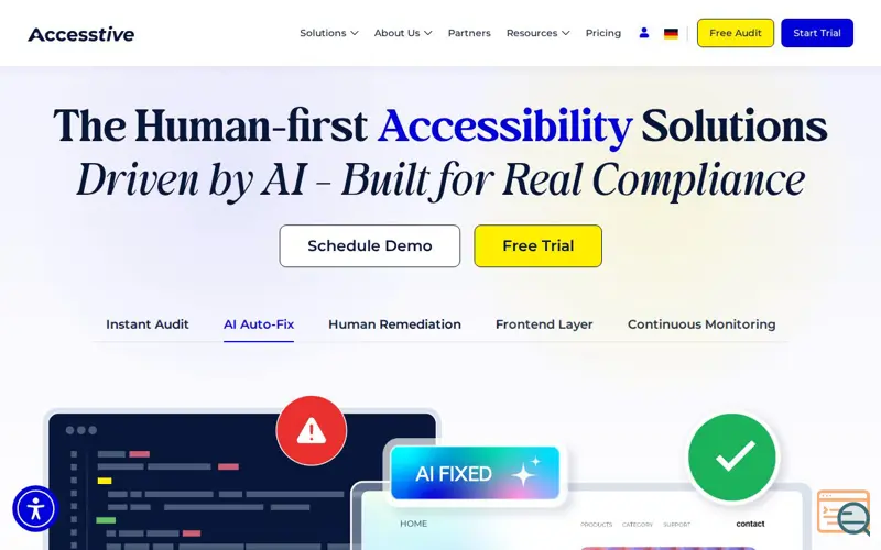 Screenshot of Accesstive