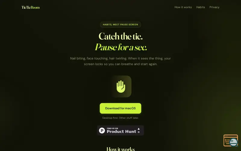 Screenshot of TicTicBoom