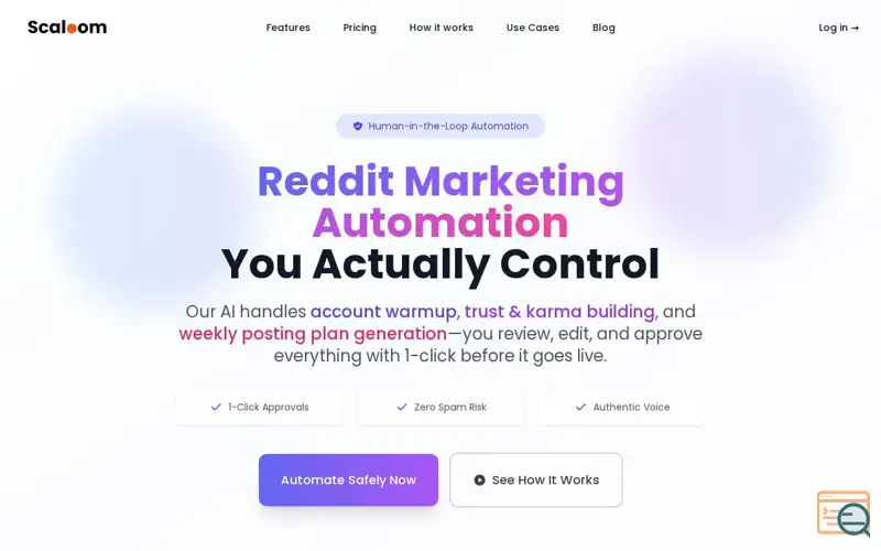 Screenshot of Scaloom