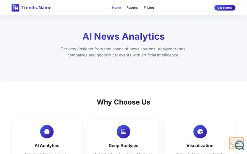Screenshot of Trends.Name