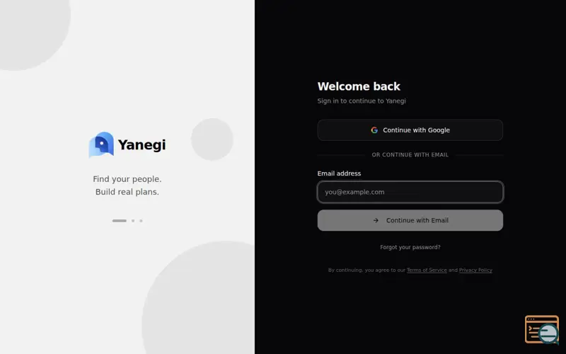 Screenshot of Yanegi