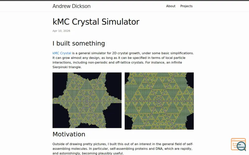 Screenshot of Amdson