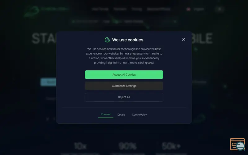 Screenshot of Biela.dev Mobile